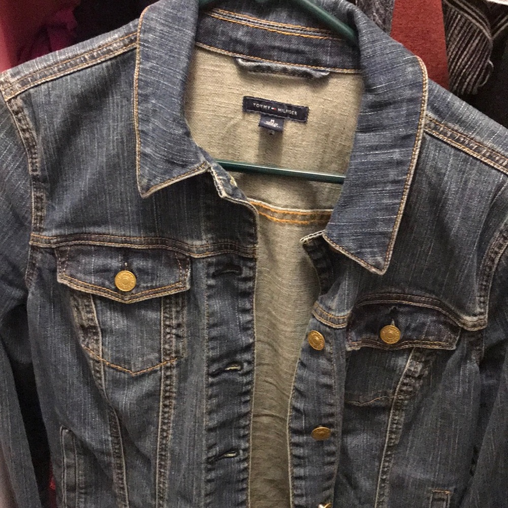 tommy hilfiger jean jacket
